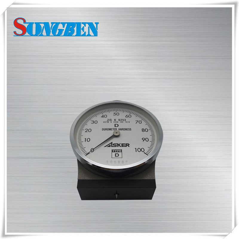 日本原装进口ASKER橡胶硬度计高分子硬度计邵氏硬度计双针D型