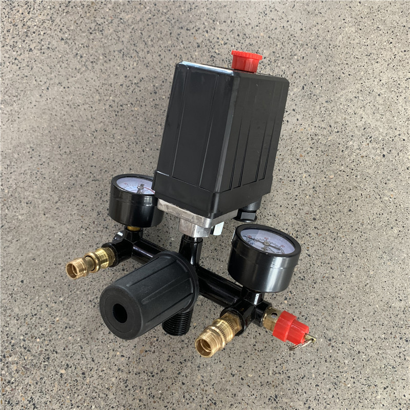 巴马调压支架 气压开关总成 可调压 小型空压机无油气泵配件批发