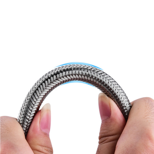 Factory direct supply Emeko toilet water inlet hose for water heater 304 stainless steel metal braided cold and hot water tube 4/16
