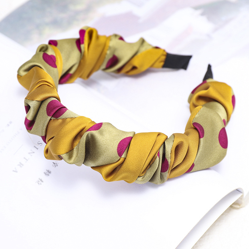 Spring New Fashion Fold Cheap Headband Wholesale display picture 9
