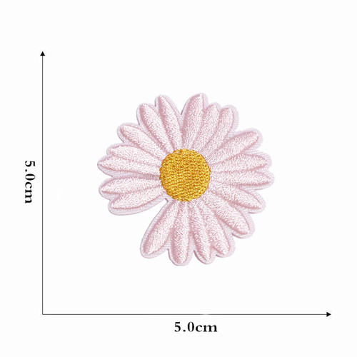 Manufacturer computer embroidery cloth patch cartoon daisy cloth patch patch hand ledger diy accessories