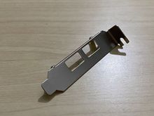 PCI-E USB3.0扩展卡用小挡板2口半高挡板小铁条小机箱挡板长度8CM