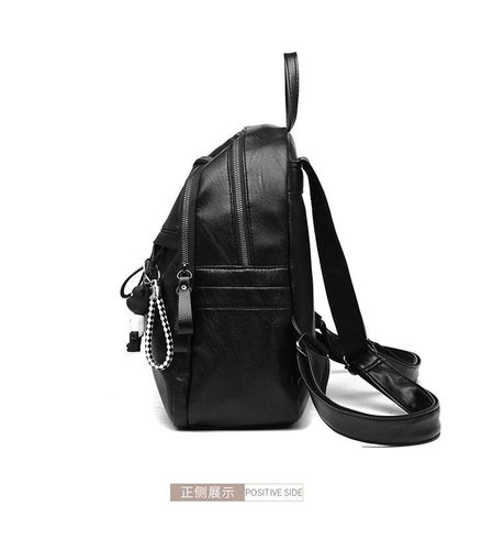 Factory direct sales PU leather backpack large capacity high school student bag casual ladies travel backpack foreign trade wholesale
