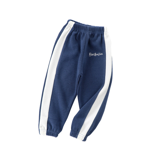 Children's Casual Pants Spring and Autumn Sweatpants Baby 2024 Girls' Pants Boys' Sports Pants Children's Pants Medium and Large Children's Clothing Pants