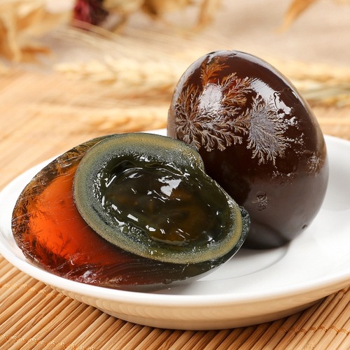 Godan 20 pieces of oil yellow salted duck eggs with lead-free process hundred flower duck egg skin combination gift box, Dragon Boat Festival gift box for gifting