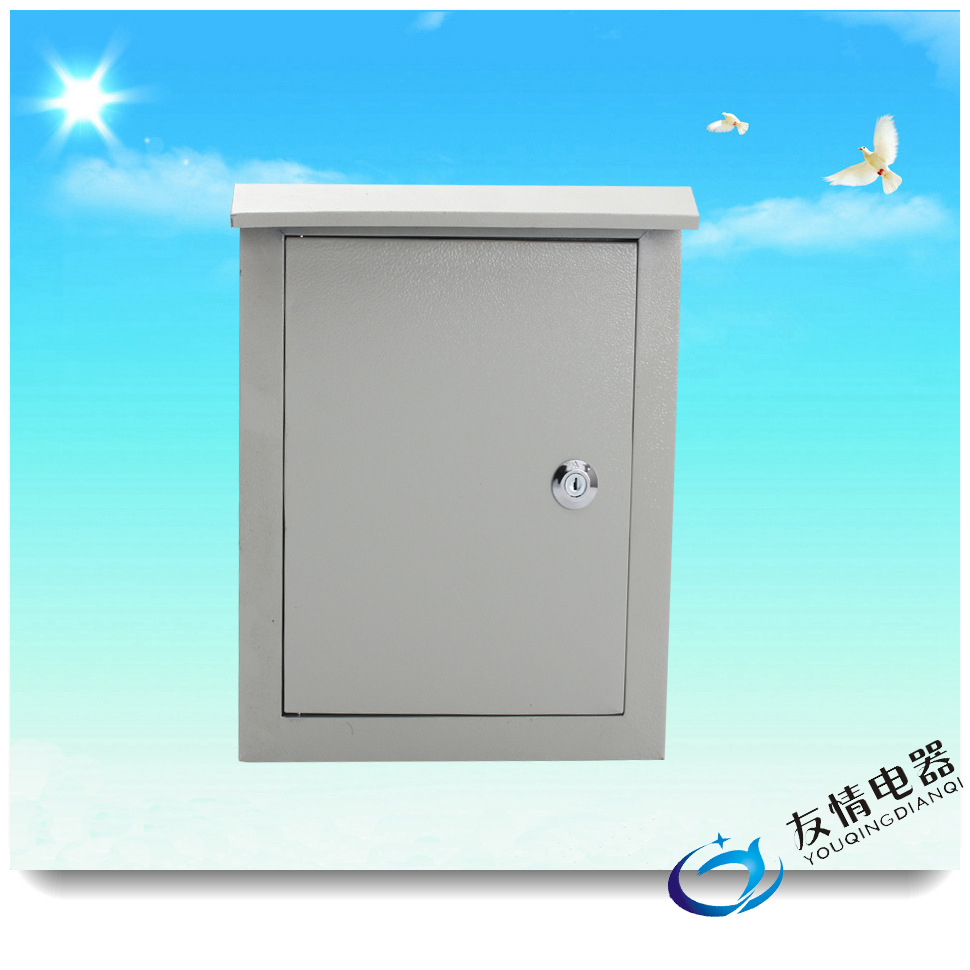 廠家直銷動力防雨箱室外防水箱定做戶外監控箱尺寸300*400*160mm