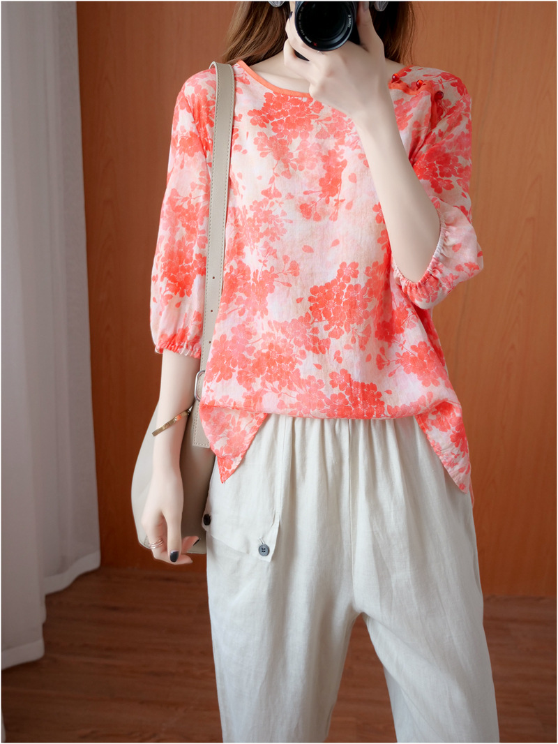 Chemisier en coton - Ref 3429384 Image 6