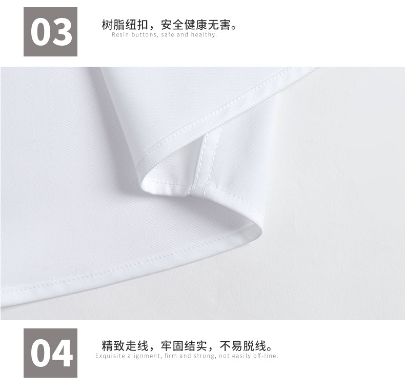 衬衫女新款2020年设计感小众职业装短袖衬衣工作服工装正装上衣寸详情图20