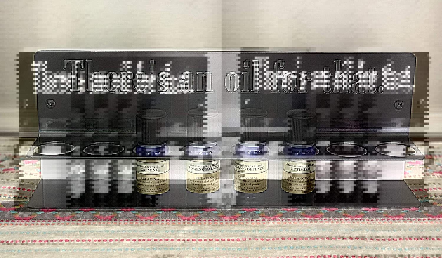 新款义乌 韦海有机玻璃 亚克力  SPA精油展示架