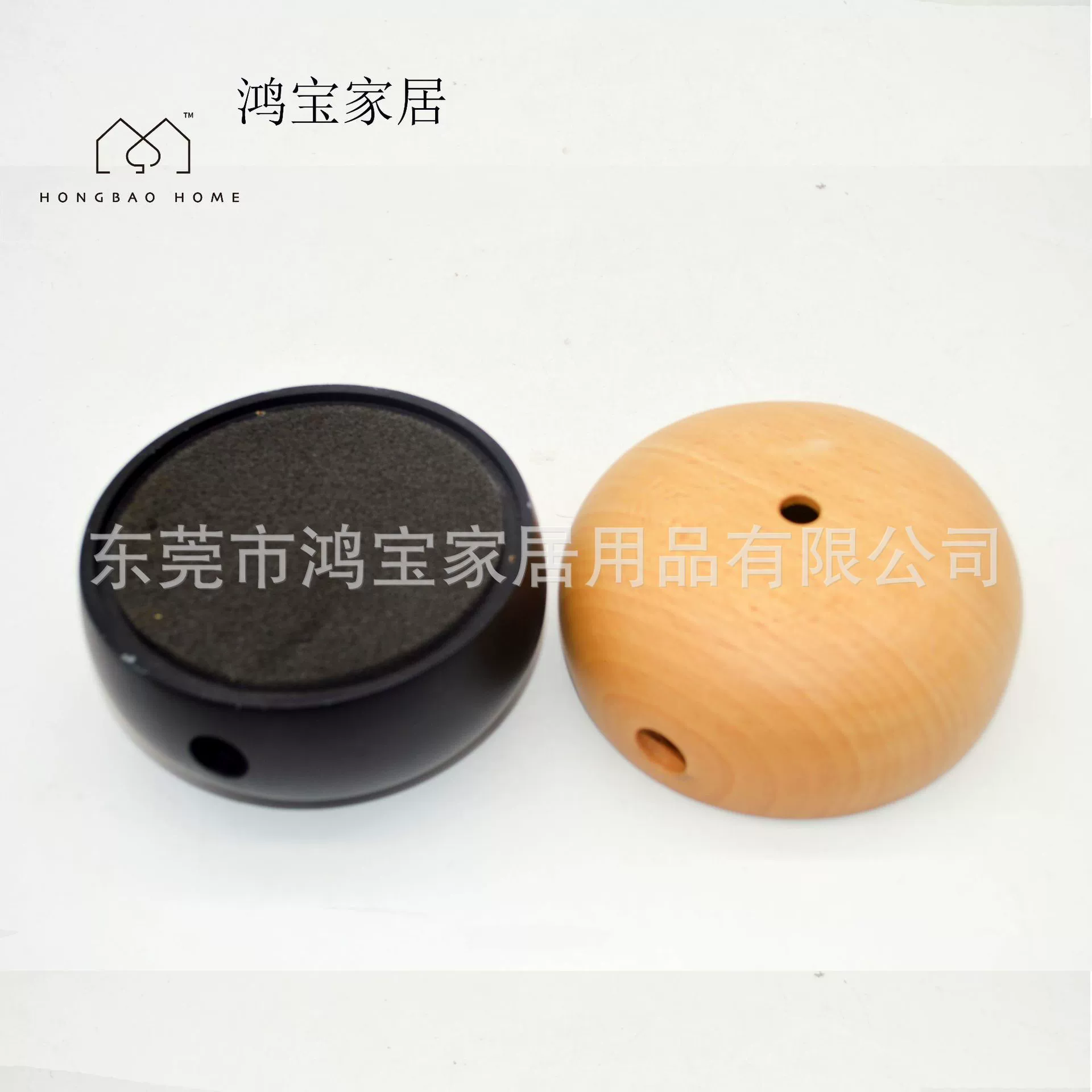 Wooden lampshade from natural wood, table lamp, wooden base, LED night light