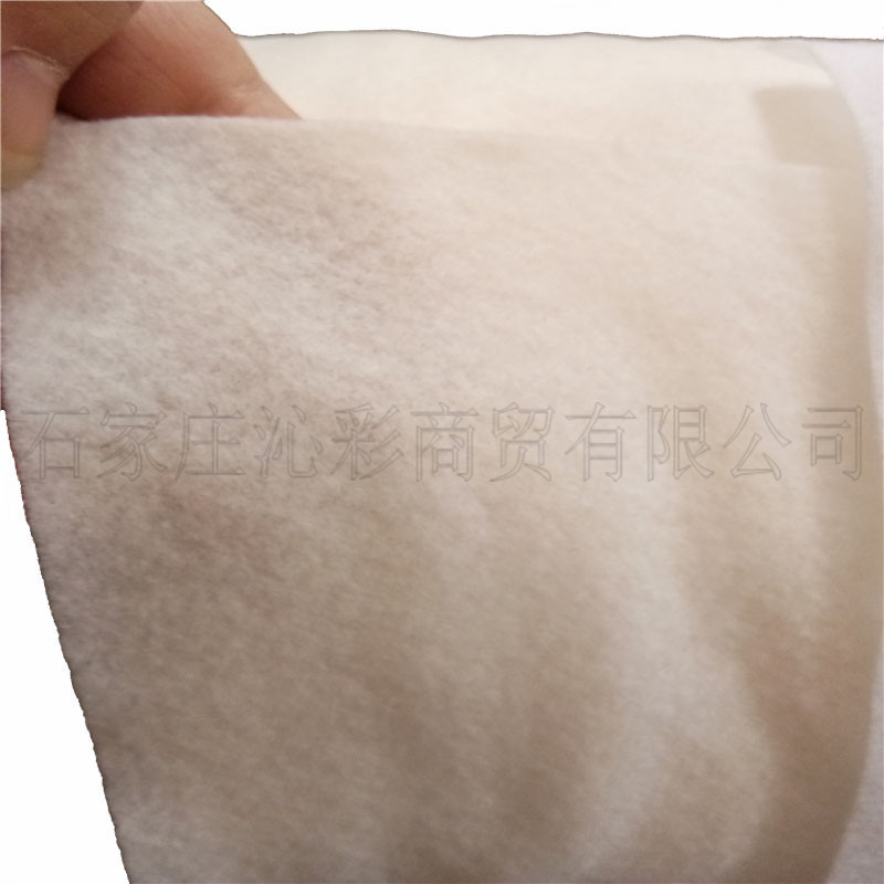 1mm100g120g软白色阻燃针刺无纺布 阻燃毛毡Flame retardant felt