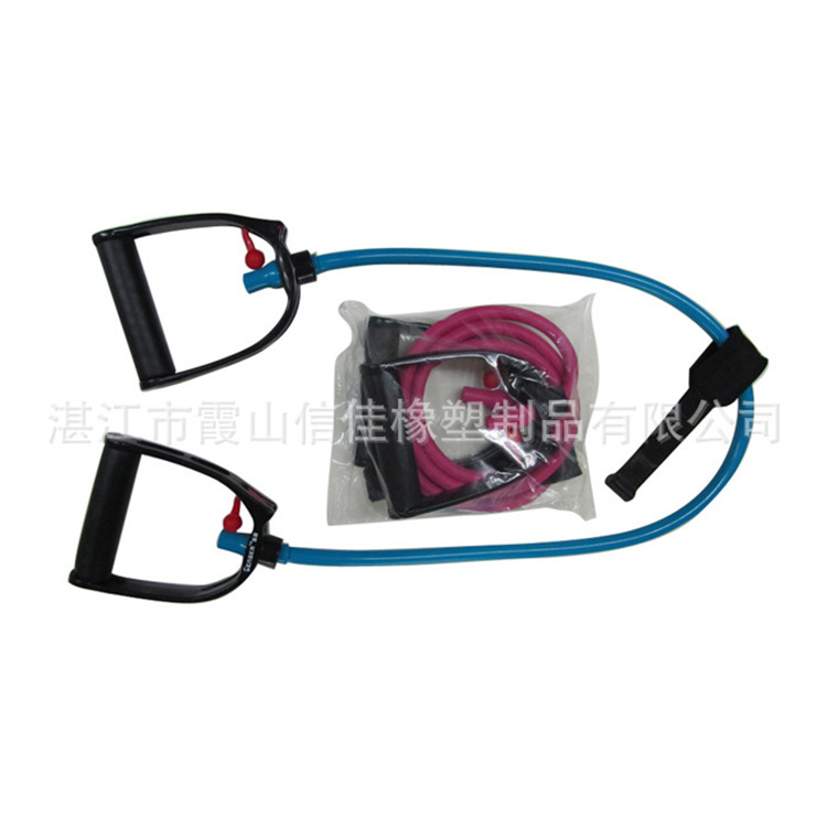 廠家供應(yīng) 可調(diào)節(jié)一字拉力器 家用健美拉力器 拉力繩