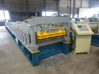 厂家直销压瓦机 彩钢压瓦机 1000型成型机设备 定制压瓦机械