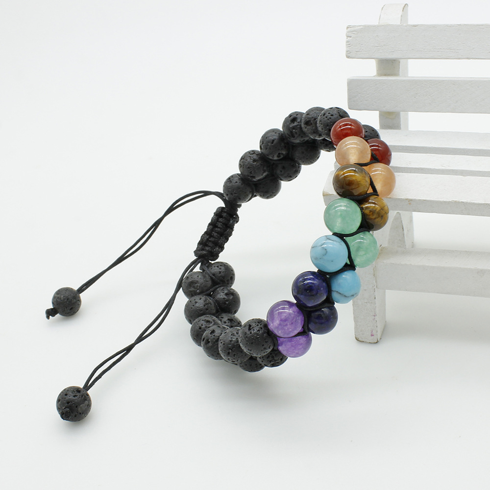 Fashion Geometric Stone Braid Bracelets display picture 6