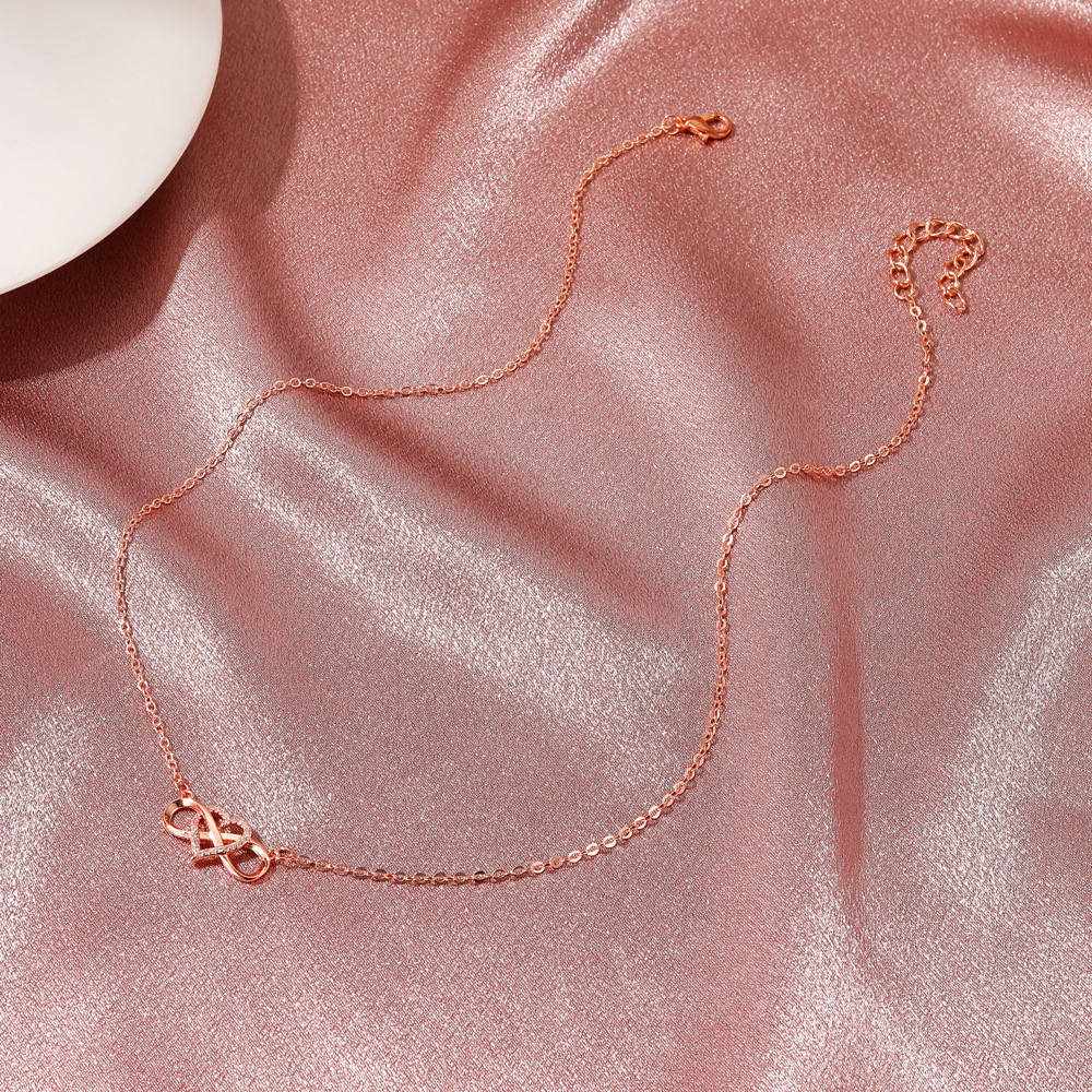 Plating Design Simple Style Style Simple Style Heart Alloy Plating Women's Necklace