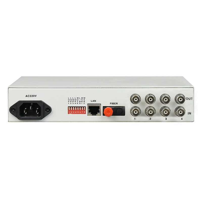 Конвертер протокола Ethernet 4E1 Light сетевой мост настольный порт LFP/LC 75 евро поддержка VLAN