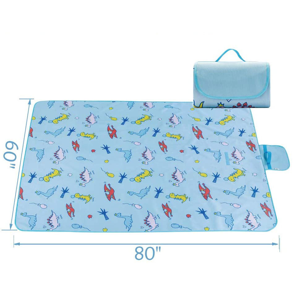 户外野餐垫 牛津布防潮野餐垫花型定制 防潮涂层印花野餐垫防水