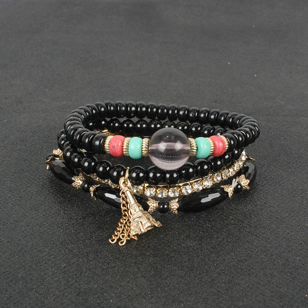 Bohemian Elastic Multi-layer Bracelet display picture 5