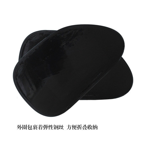 All-black sunshade stickers for cars, electrostatic adsorption sun protection stickers, side window stickers for car windows, for summer sun protection