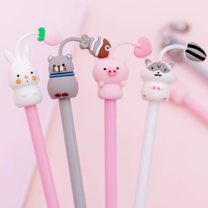 Cartoon fresh cute rollerball pen for students