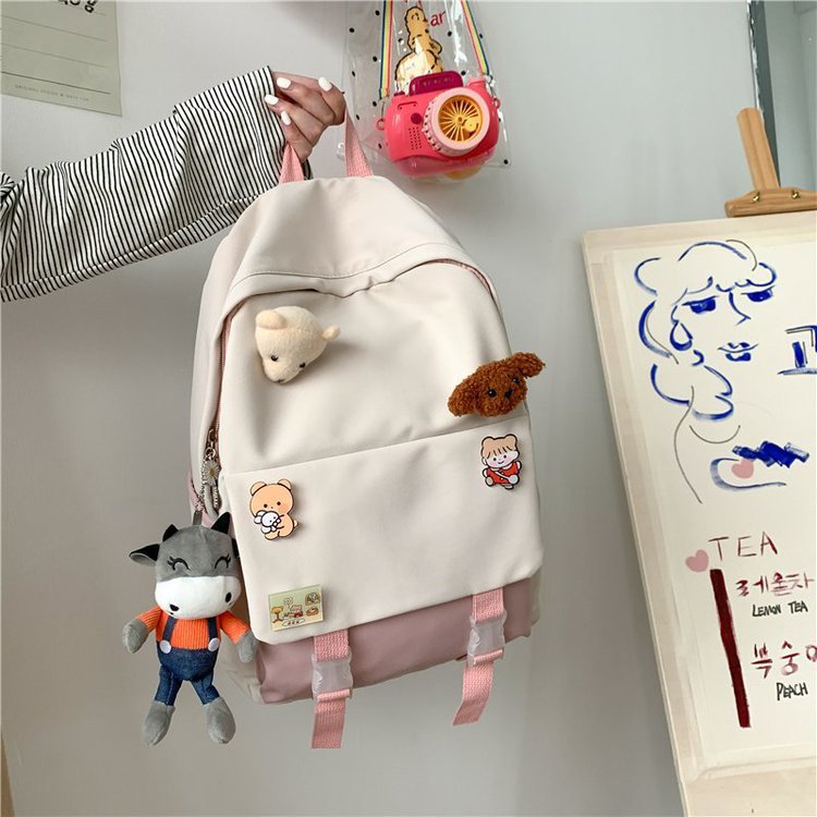 Korean Hit Color Schoolbag Wholesale display picture 77