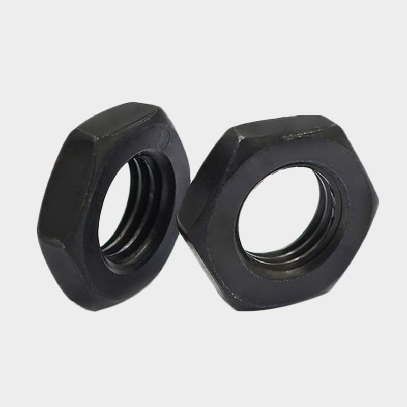 8.8级细牙六角薄螺母扁螺帽M8M10M12M14M16M18M20M22M24M30M36M64