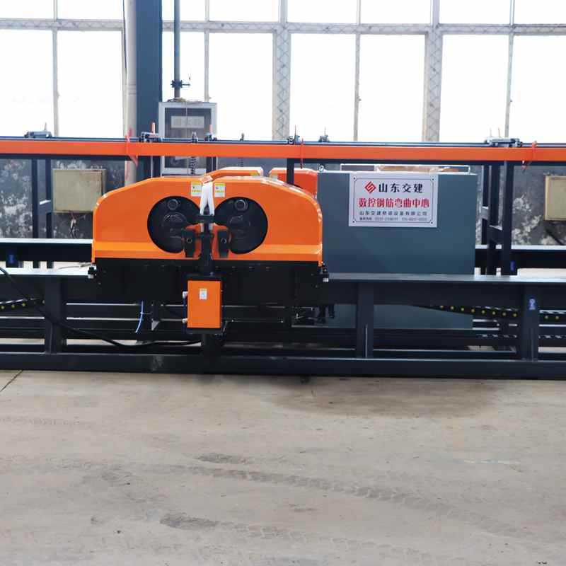 山东交建专业生产厂家钢筋弯曲中心价格 数控钢筋弯曲中心质量