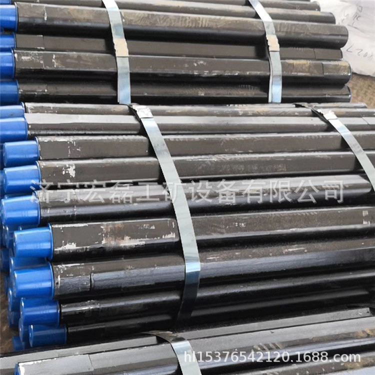 批发现货矿用三棱肋骨钻杆 73地质探水肋骨钻杆 高强度三角钻杆