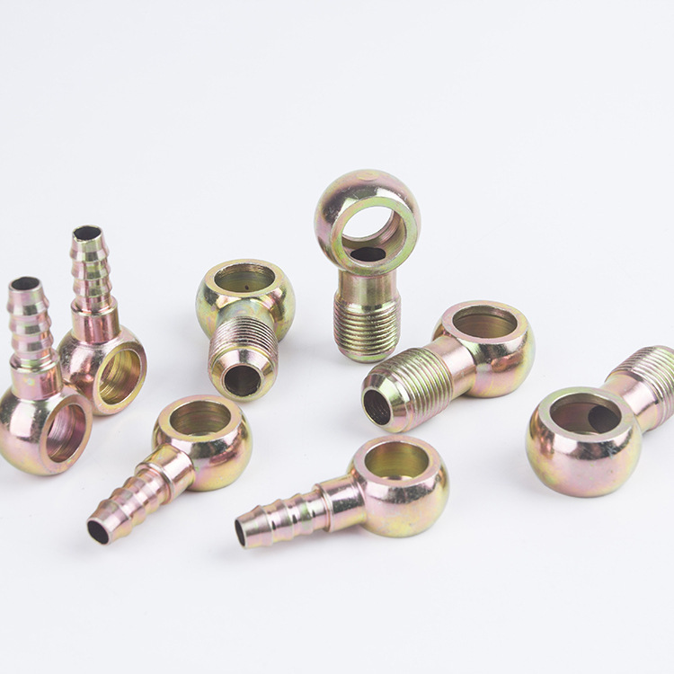 油管接头亚大球油管球头琵琶型接头亚大油管接头发动机柴油管球头