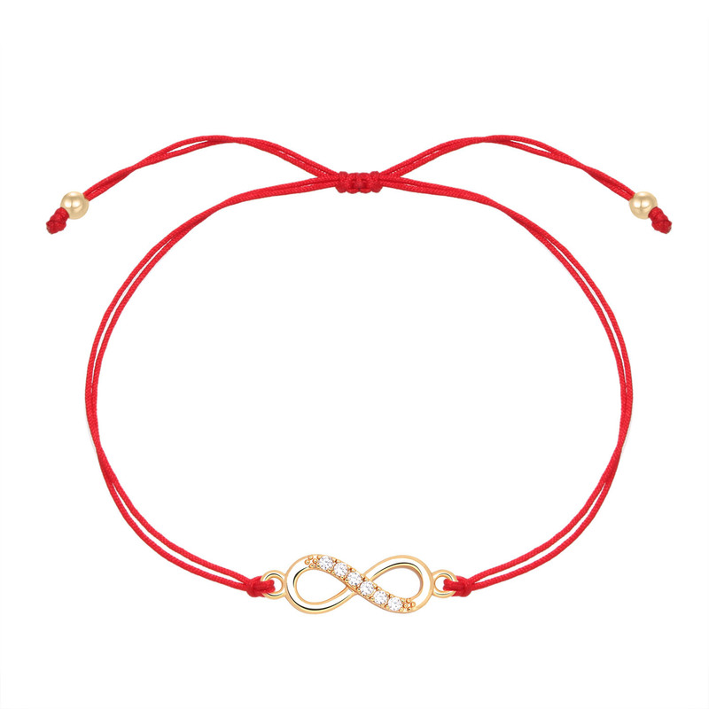 Gold Plated Infinite Love Zircon Friendship Bracelet 2020 New European and American Best-selling High Quality Jewelry Gold Plated Infinite Love Zircon Friendship Bracelet 2020 New European and American Best-selling High Quality Jewelry