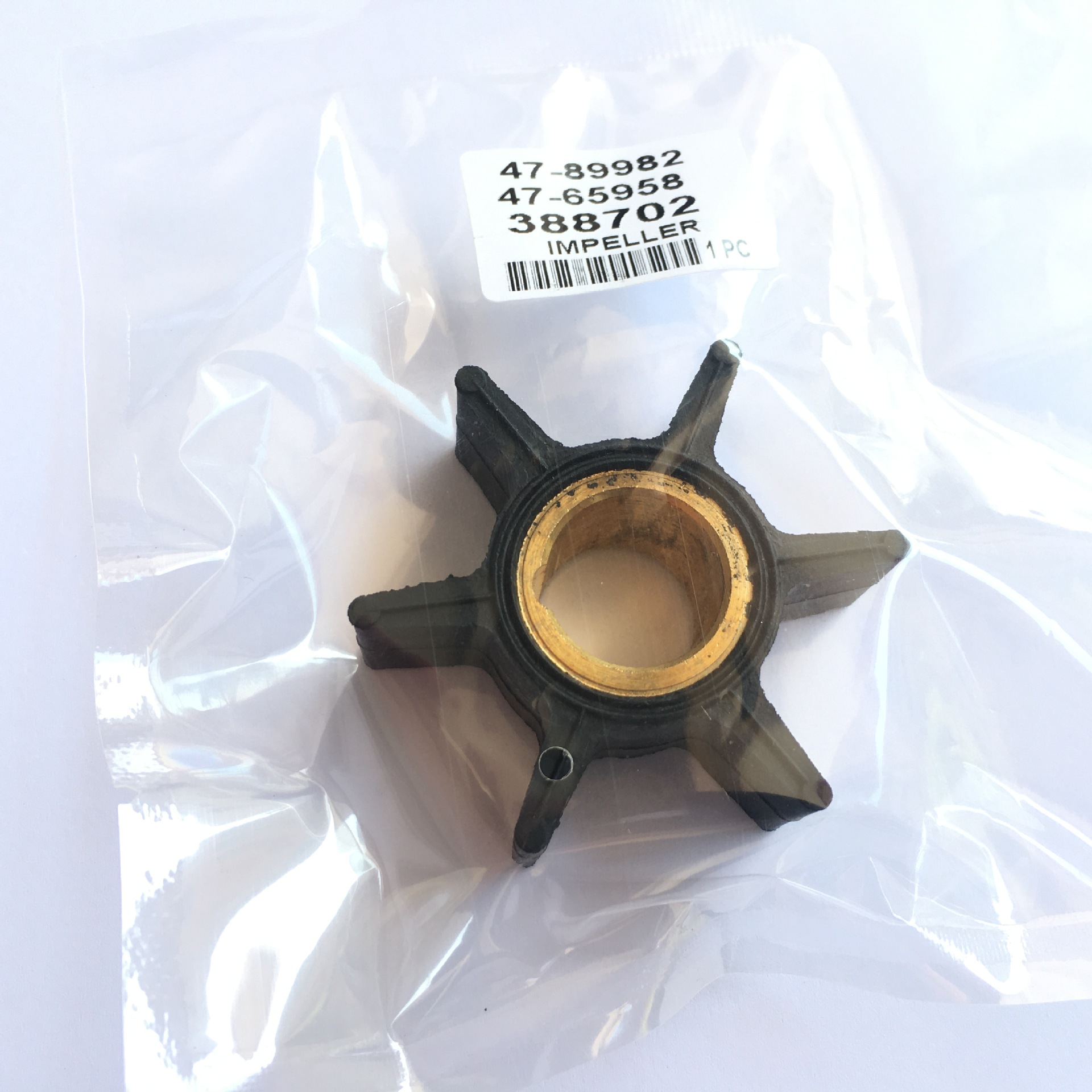 船外机配件水泵叶轮47-89982 47-65958 18-3052 20HP