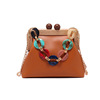 Universal wooden chain, one-shoulder bag, 2021 collection, suitable for import, internet celebrity