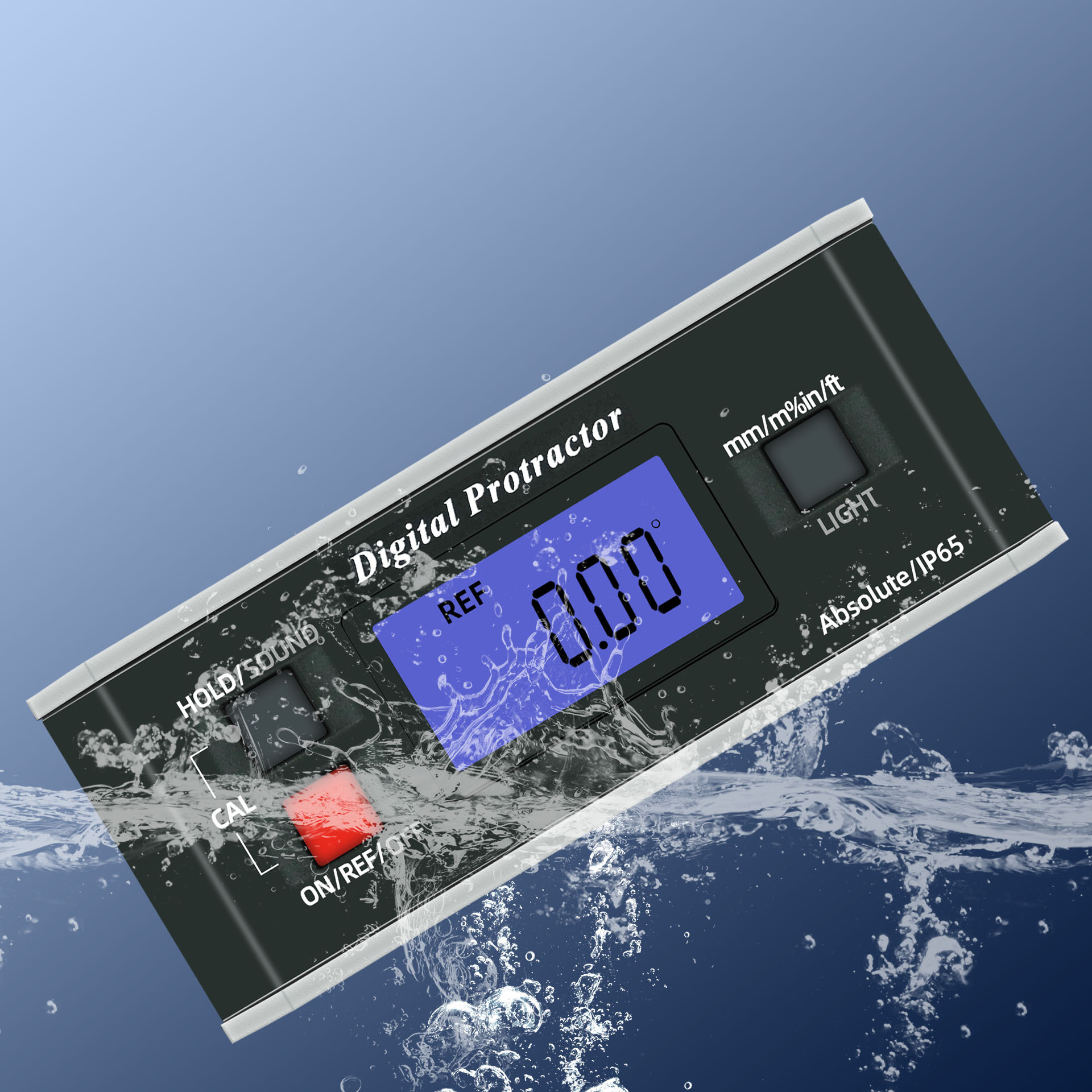 PRO360数显铝合金带磁角度仪 电子水平仪 数显倾角仪