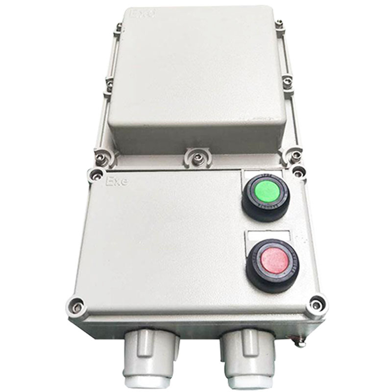 防爆电机控制箱铝合金空箱体成套设备配电箱接线动力照明400300