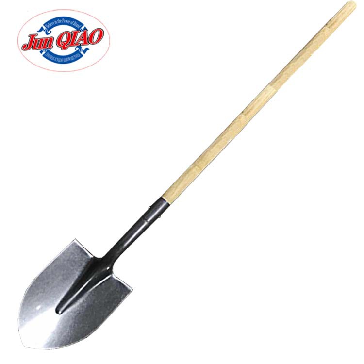 大量供应出口中东迪拜市场专用木柄wooden handle shovel S518-2L