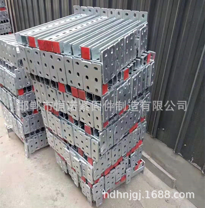 河北恒诺公司生产哈芬槽 管廊抗震预埋槽道 恒诺哈芬槽