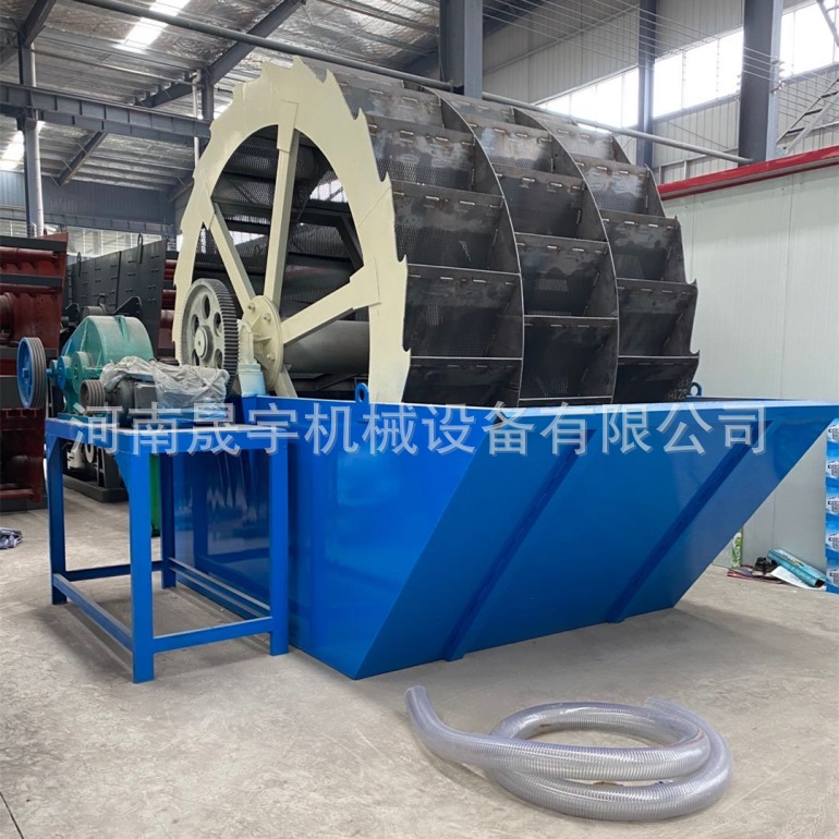 供应福建洗砂机生产线 砂石清洗水轮洗砂机 细石泥沙分离洗沙机