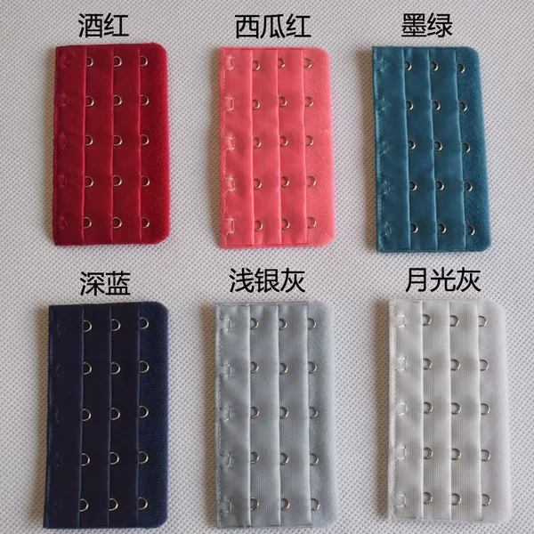 Three-row five-button Bra extension buckle 5-row underwear extension buckle back buckle adjustment buckle no packaging factory direct sales