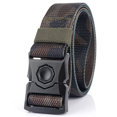 New 2020 Fashion Youth Outdoor Tactical Belt for Men, Nylon Casual Belt with Custom Logo