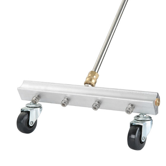 Cross-border high-pressure cleaning car chassis nozzle universal wheel cleaning road surface Nozzle car bottom brushing water broom