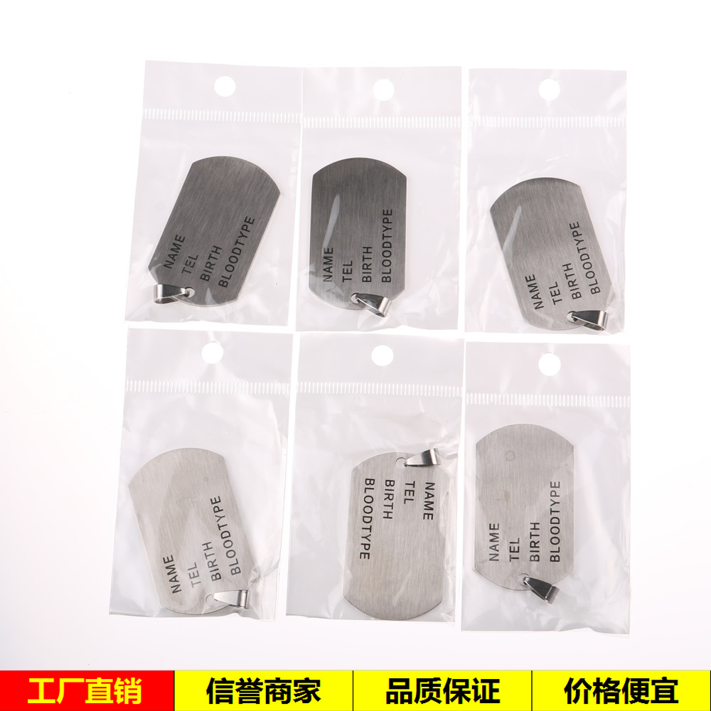 fashionable pendant stainless steel