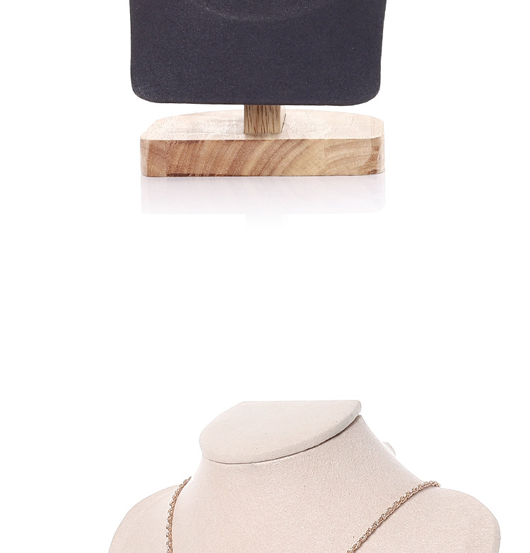 Geometric Pattern Fashion Geometric Solid Wood Jewelry Rack