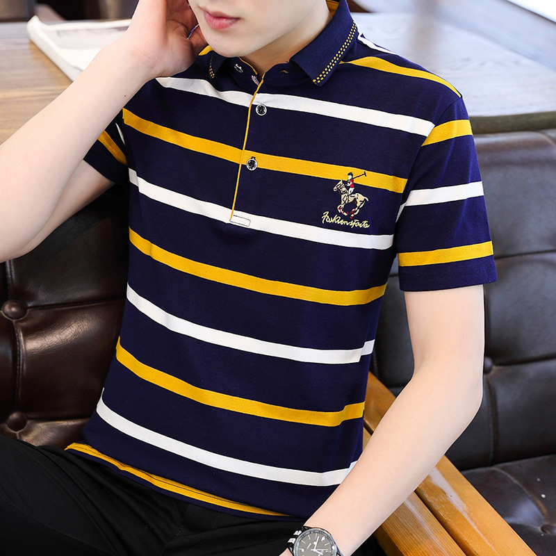 Polo homme en coton - Ref 3442947 Image 12