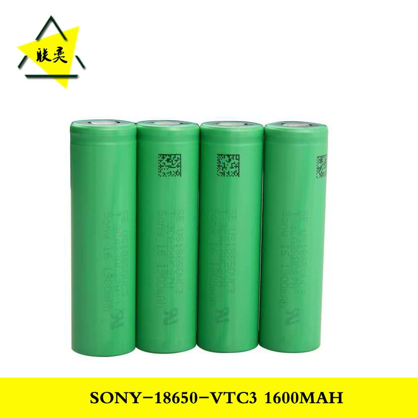 Батарея литиевая Sony/US18650VTC3 1600mAh, аккумулятор мощного света светодиод, аварийный свет