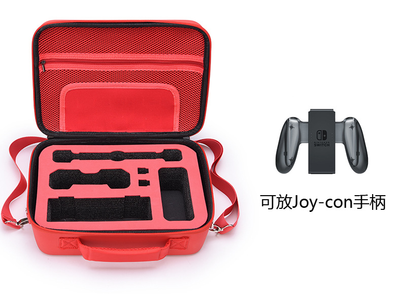 Aplicable a la bolsa de Mario Nintendo Switch bolsa de almacenamiento consola de juegos ns conjunto completo de accesorios bolsa de almacenamiento de caja dura