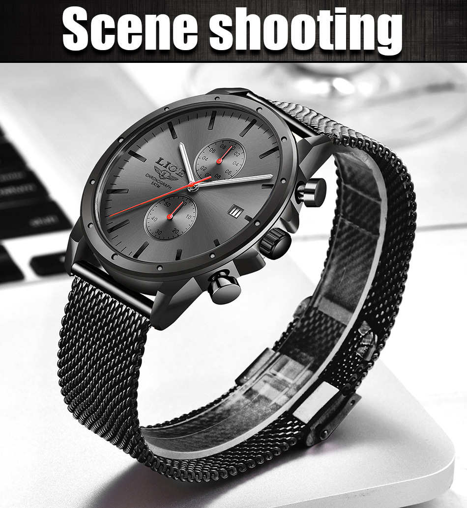 Title 3, Montre homme de marque internationale, mouvemen...