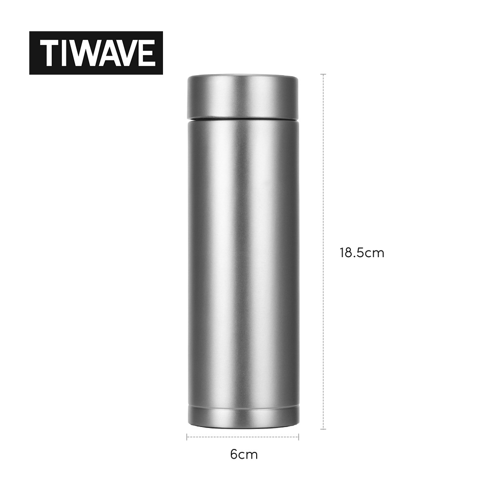 new pattern originality Pure titanium Every cup double-deck customized business affairs Water cup Office men and women Tea cup