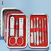 Cosmetic manicure tools set for manicure, pliers for nails, wholesale, 9 pieces