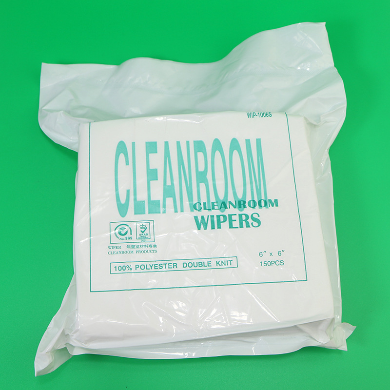 无尘布 1006无尘擦拭布 6寸 超细纤维 WIP-1006D 6*6 150片/包