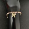 Yichen Cross -border single butterfly bracelet Fashionable diamond claw claw claw chain diamond bracelet animal